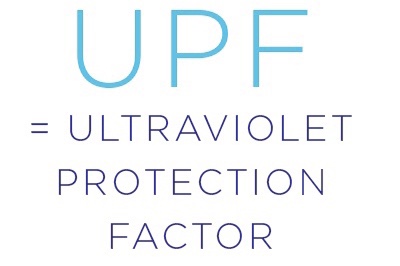 Higher UPF helps protect you against UV damage
