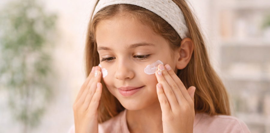 tween using gentle cleanser as part of skin care routine